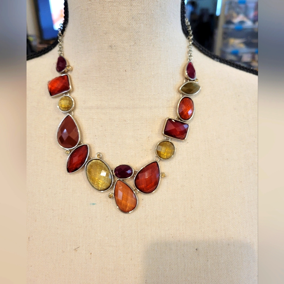 Premier Design Mixed Shapes And Colors Necklace 15$